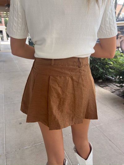 Try Me Twice Mini Skirt