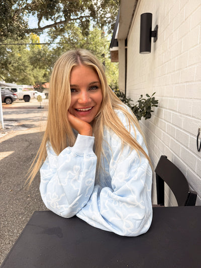 Snug Haven Bow Sweatshirt