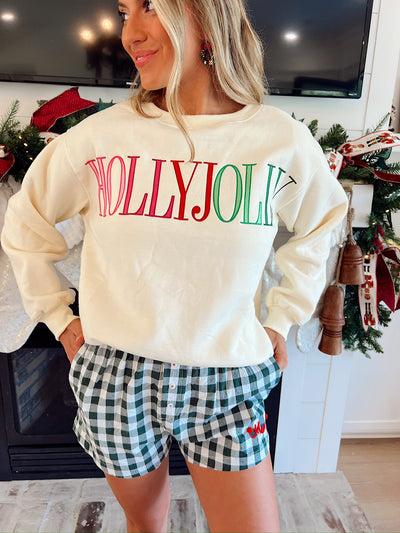 Daydream Hours Merry Gingham Shorts