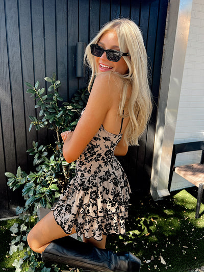 Evening Romance Mini Dress