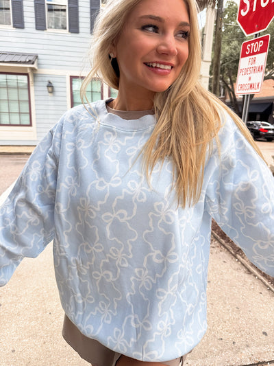 Snug Haven Bow Sweatshirt