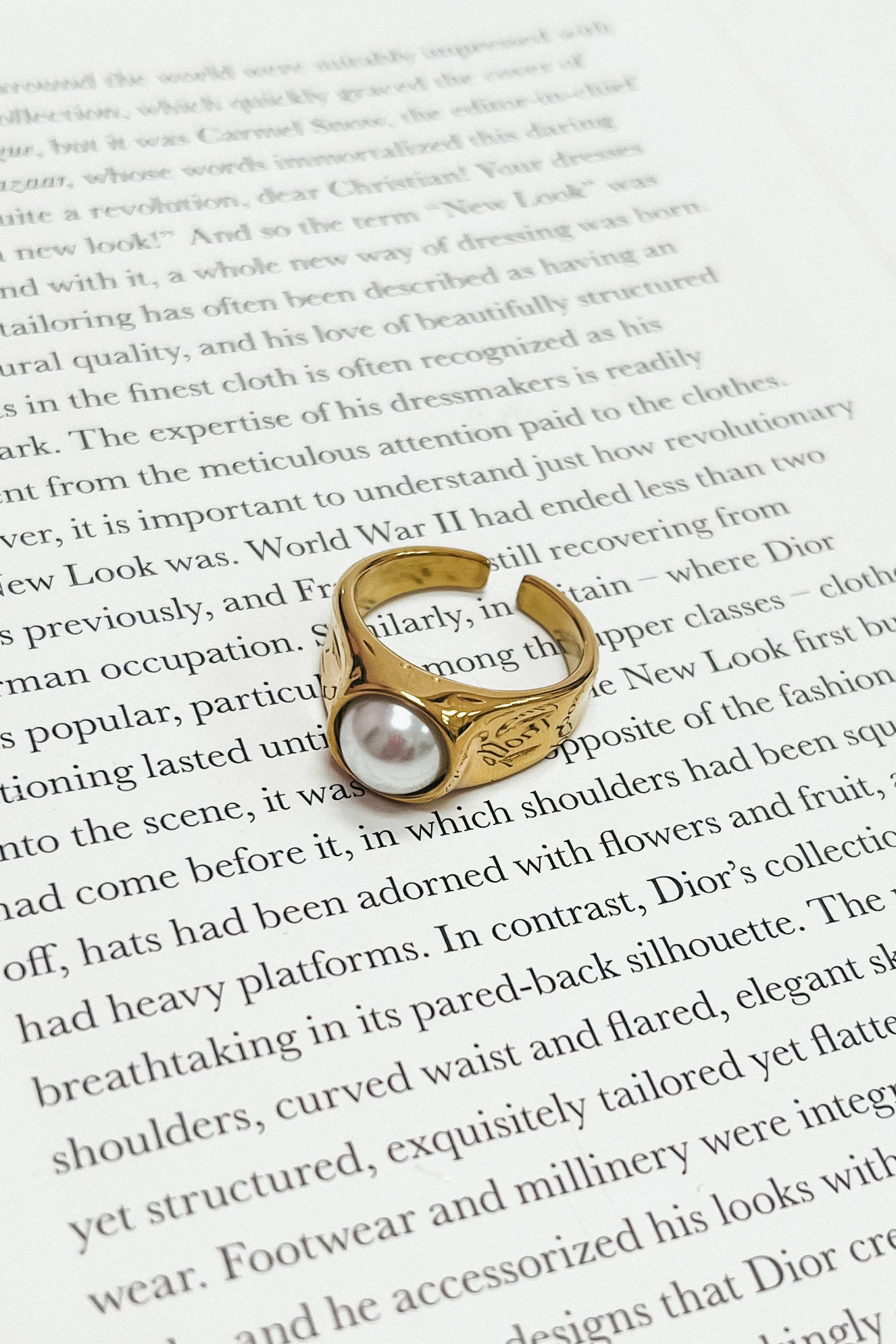 The Cora Pearl Ring