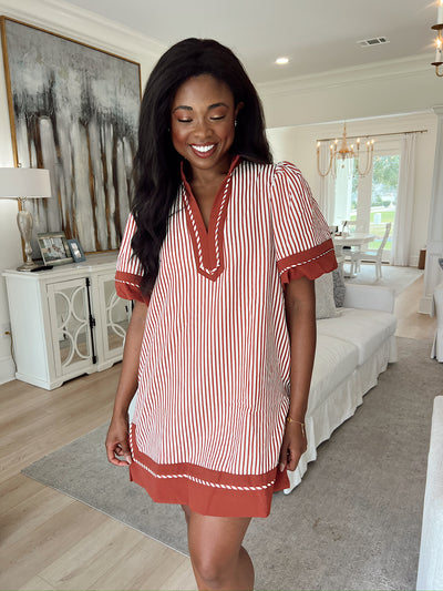 Abundant Joy Striped Dress