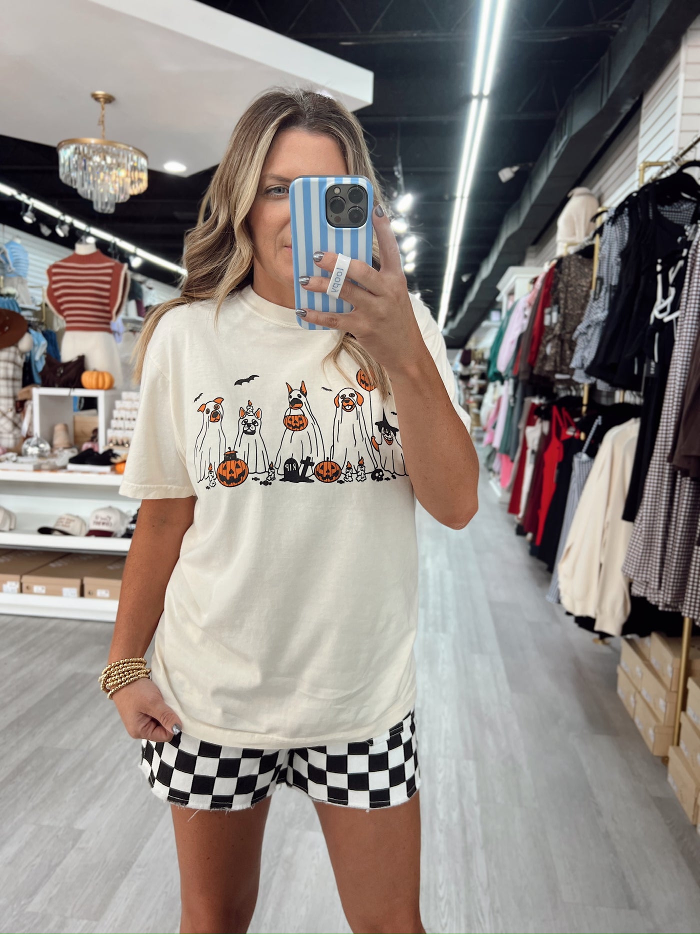 Howl-A-Ween Graphic Top