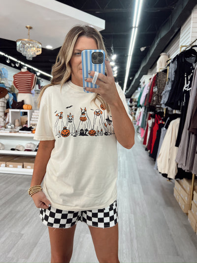 Howl-A-Ween Graphic Top