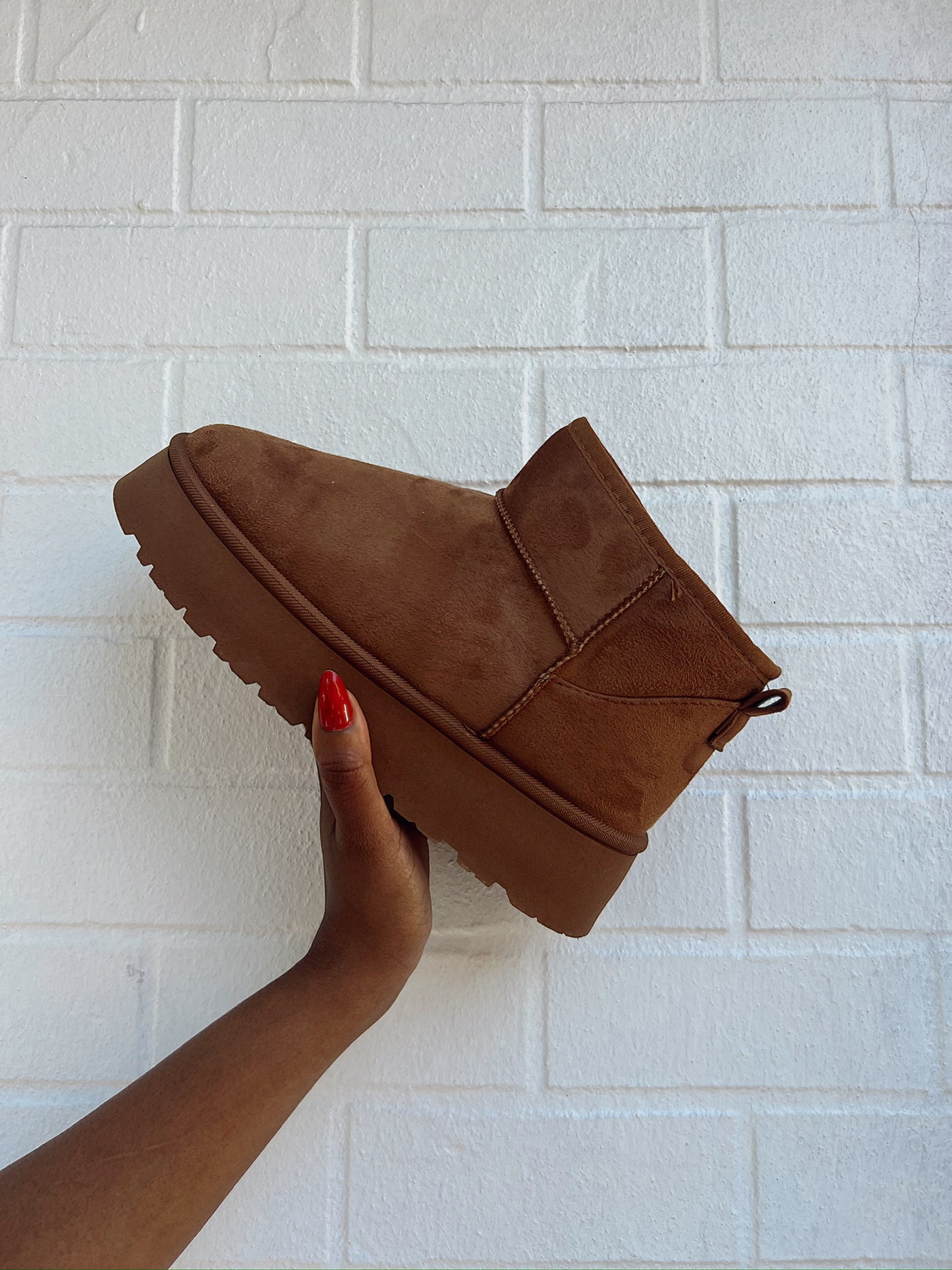 Wherever I Go Platform Ankle Booties