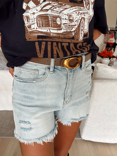 Love On U-Buckle Belt