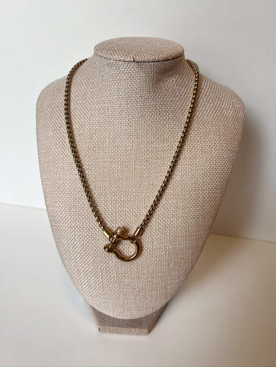 Buckle Up Cowgirl Necklace