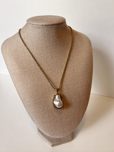 The World Is Your Oyster Pearl Necklace