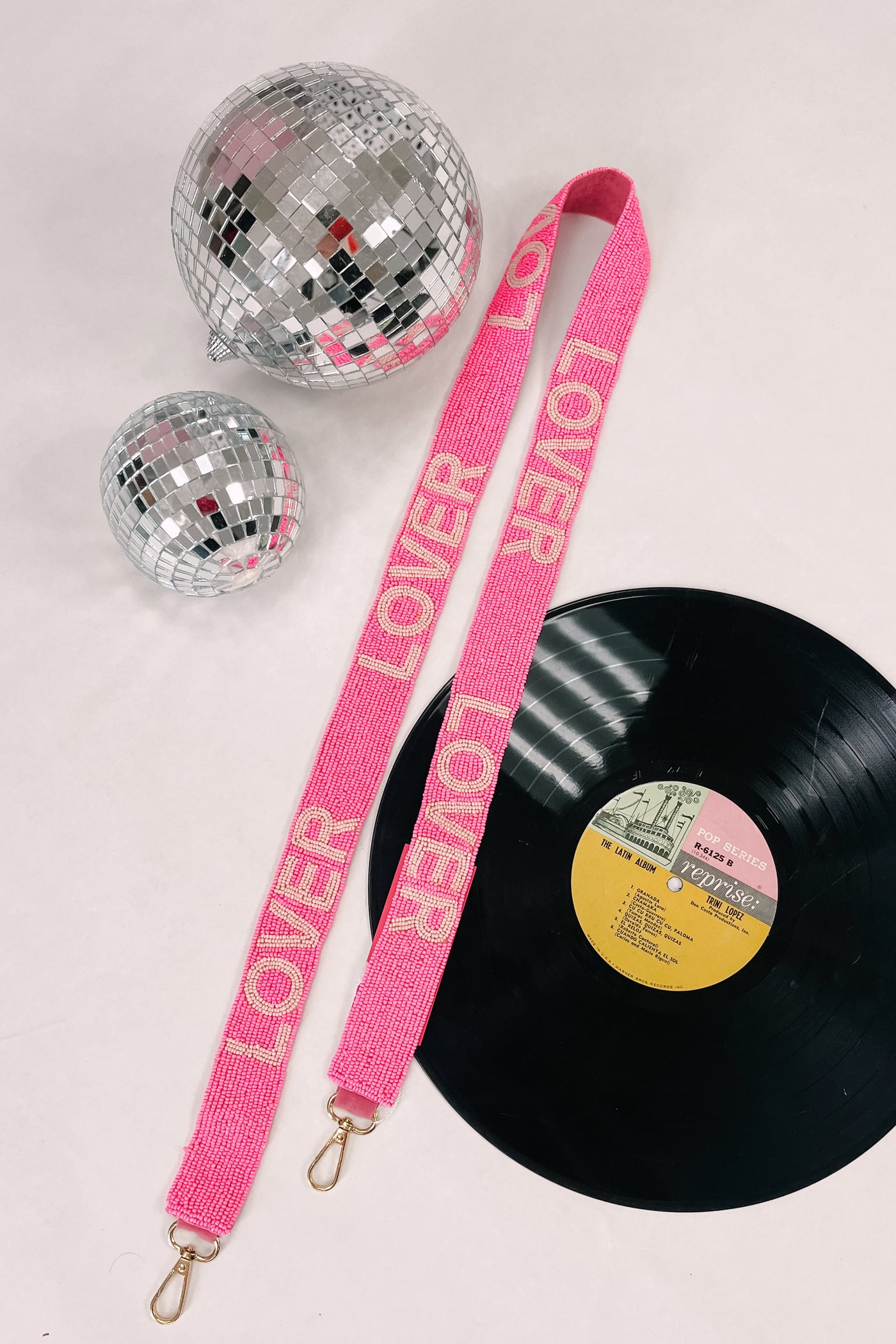 The "LOVER" Beaded Purse Strap