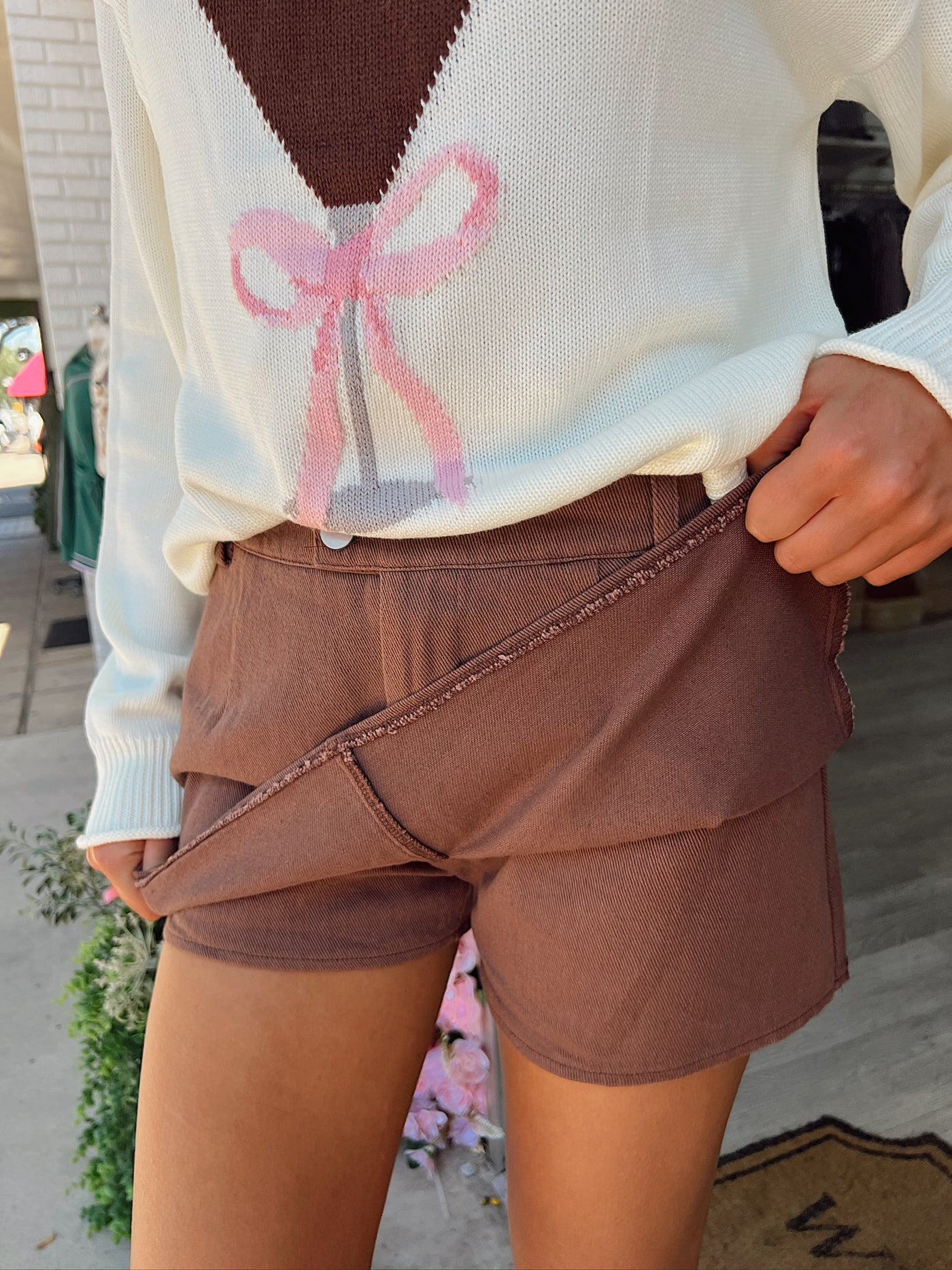 Roads Ahead Mini Skort