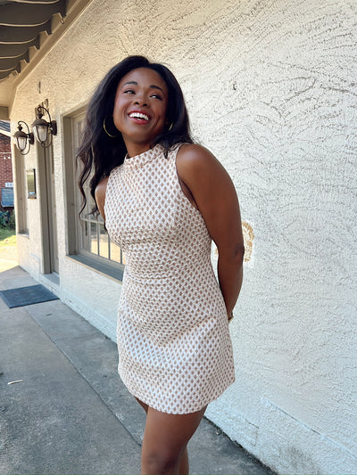 Range Romance Textured Dress
