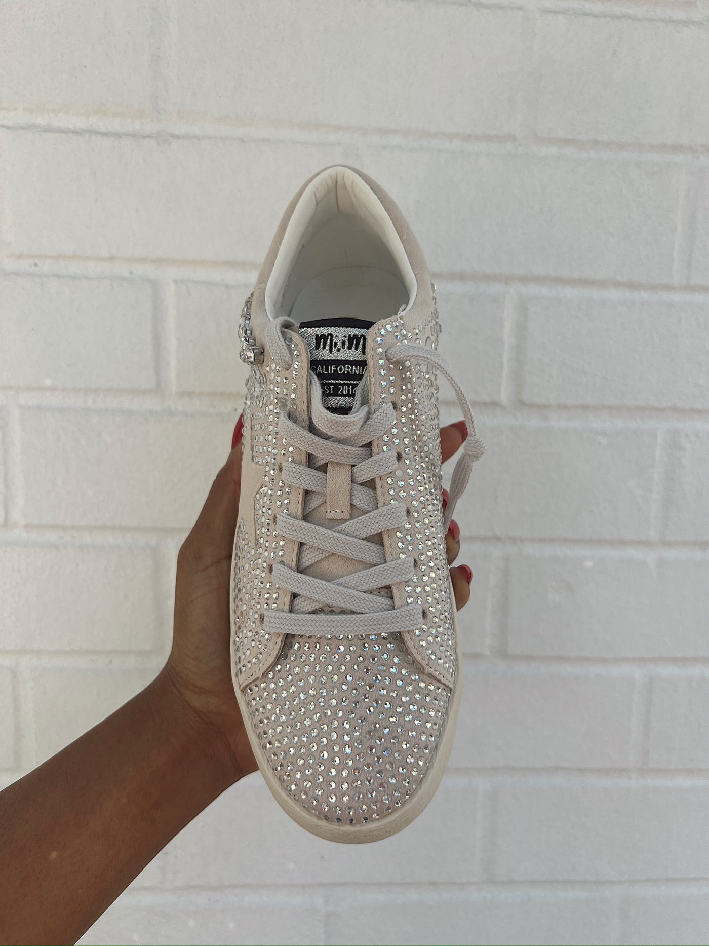 Sparks And Trouble Embellished Sneakers