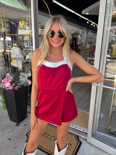 Gentle Spark Halter Romper
