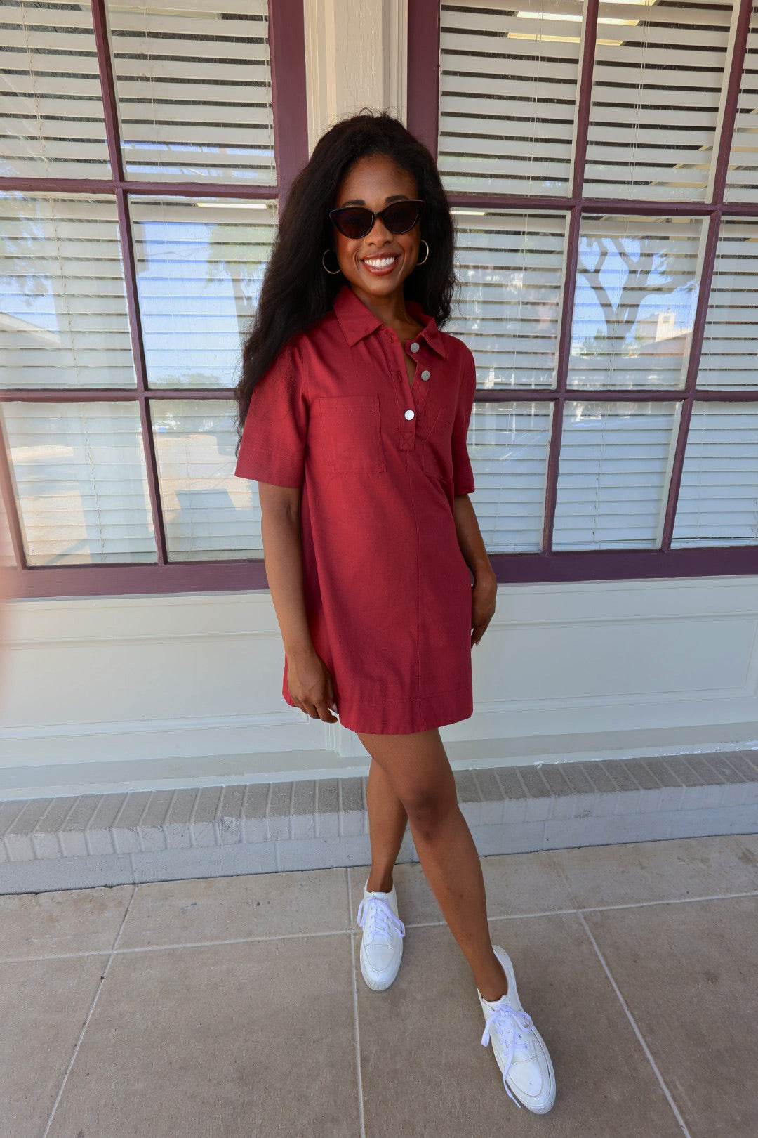 Homegrown Happiness Denim Mini Dress