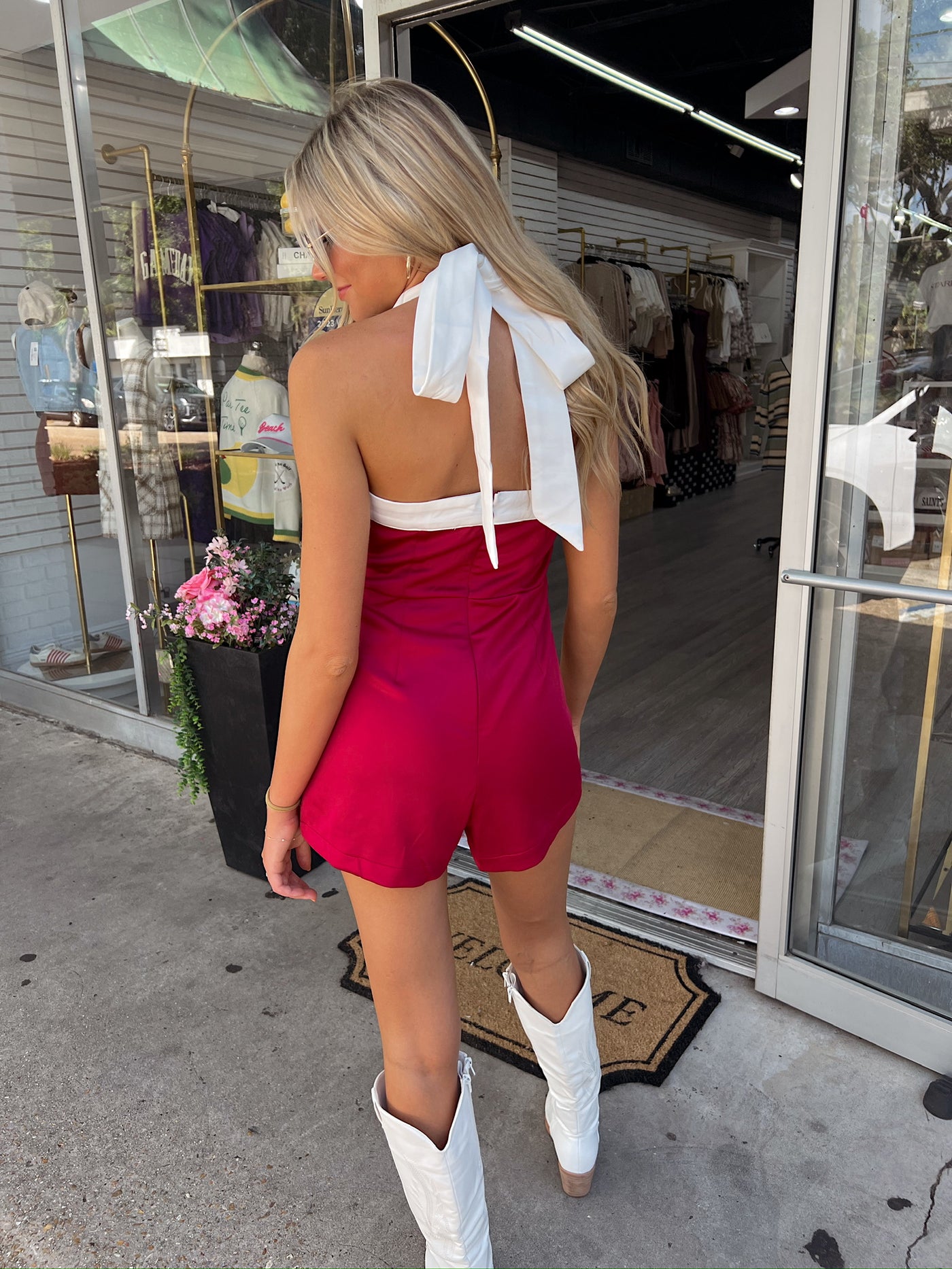Gentle Spark Halter Romper
