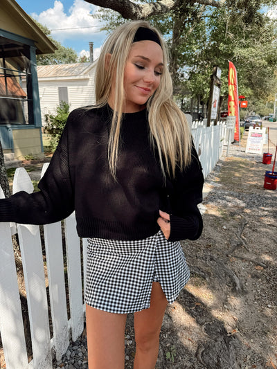 Head Start Athletic Gingham Skort