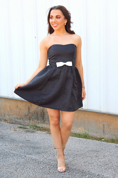 Perfected Sweetness Pleated Mini Dress