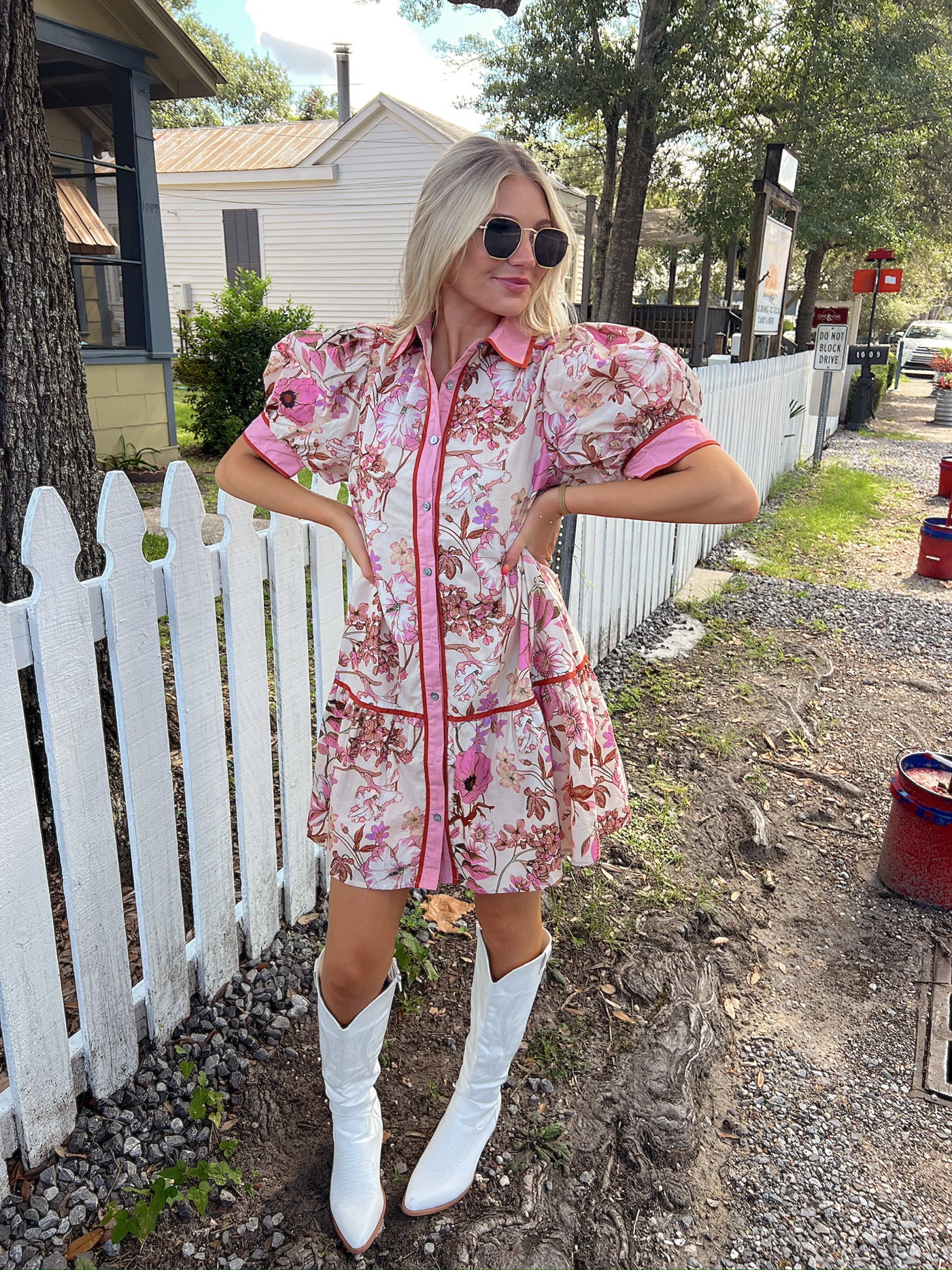 Holding Wildflowers Floral Dress