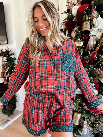 Dear Santa Pajama Two-Piece Set