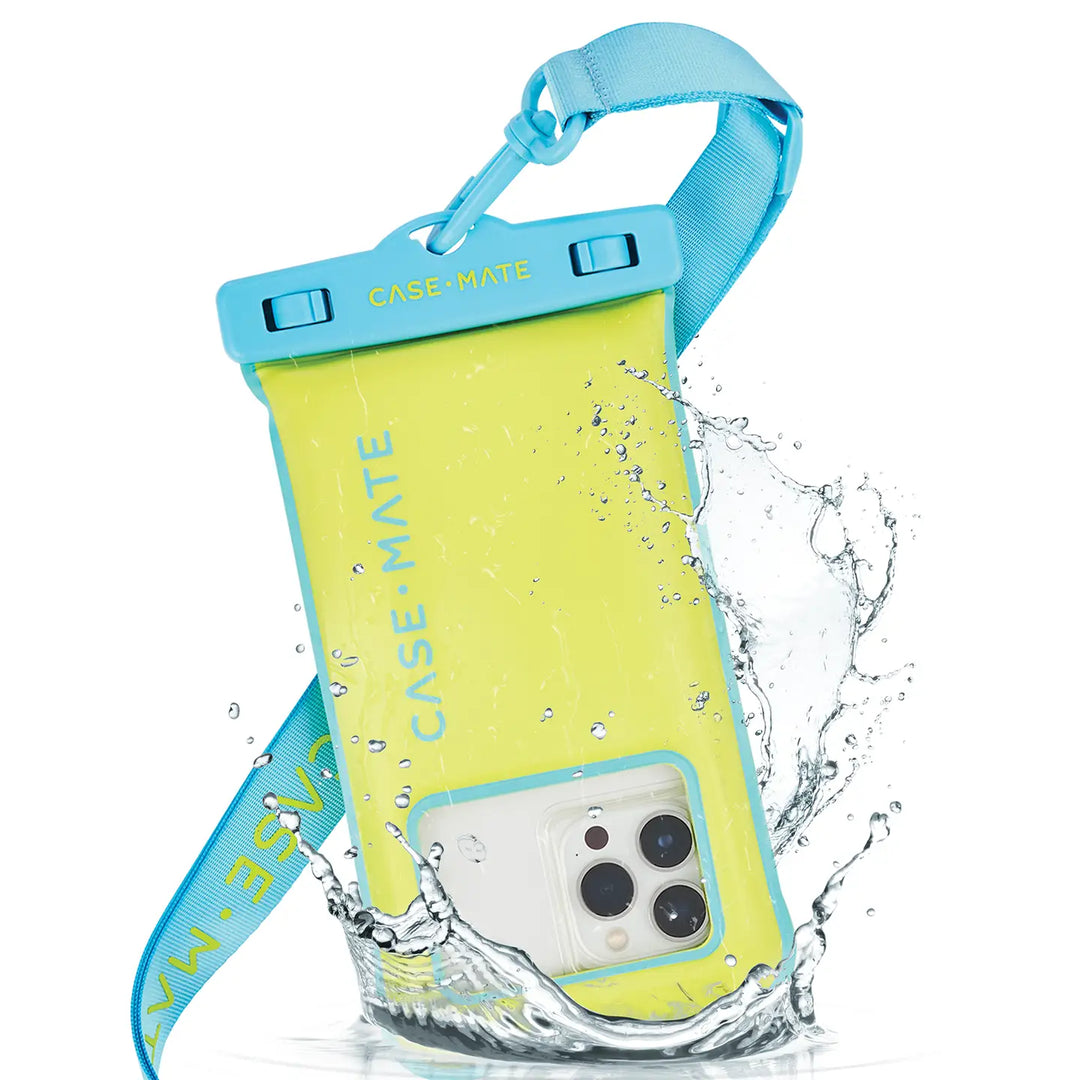 Case-Mate Waterproof Floating Phone Pouch: Citrus Splash – Bella