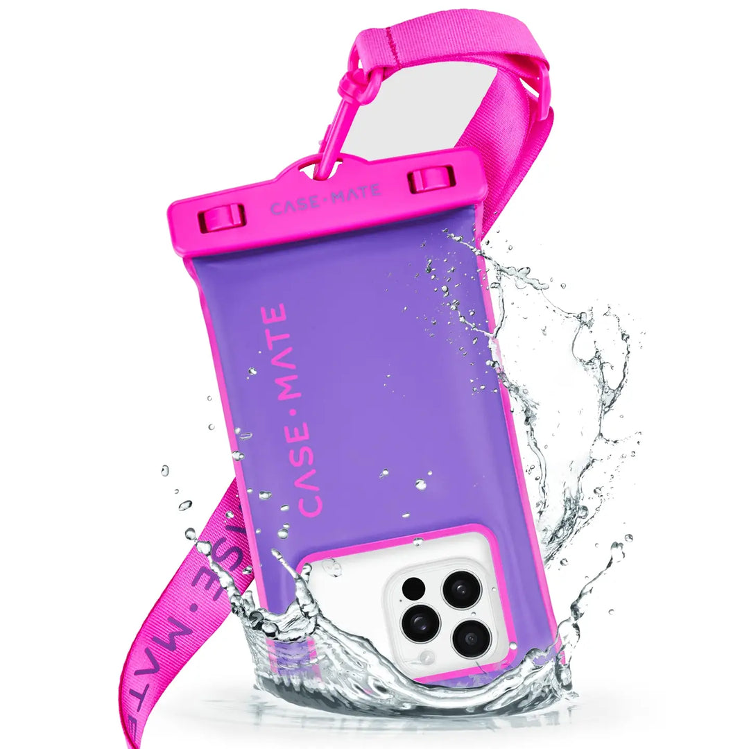 Case-Mate Waterproof Floating Phone Pouch: Purple Paradise – Bella