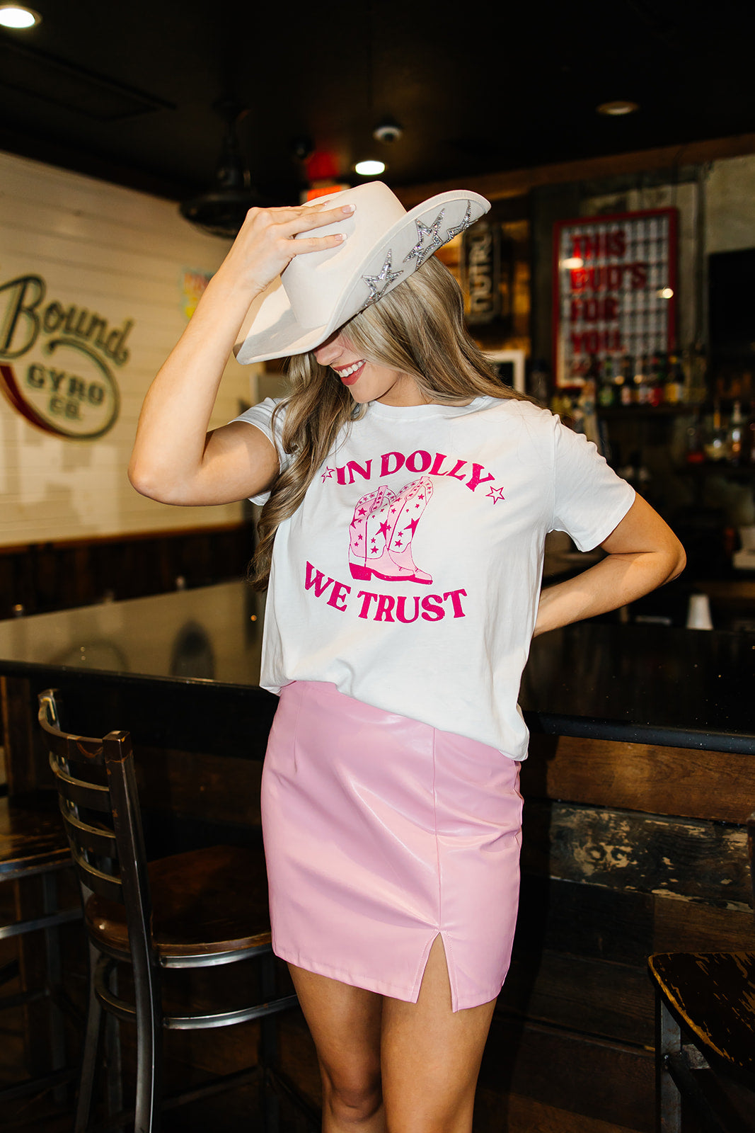 In Dolly We Trust Graphic Tee