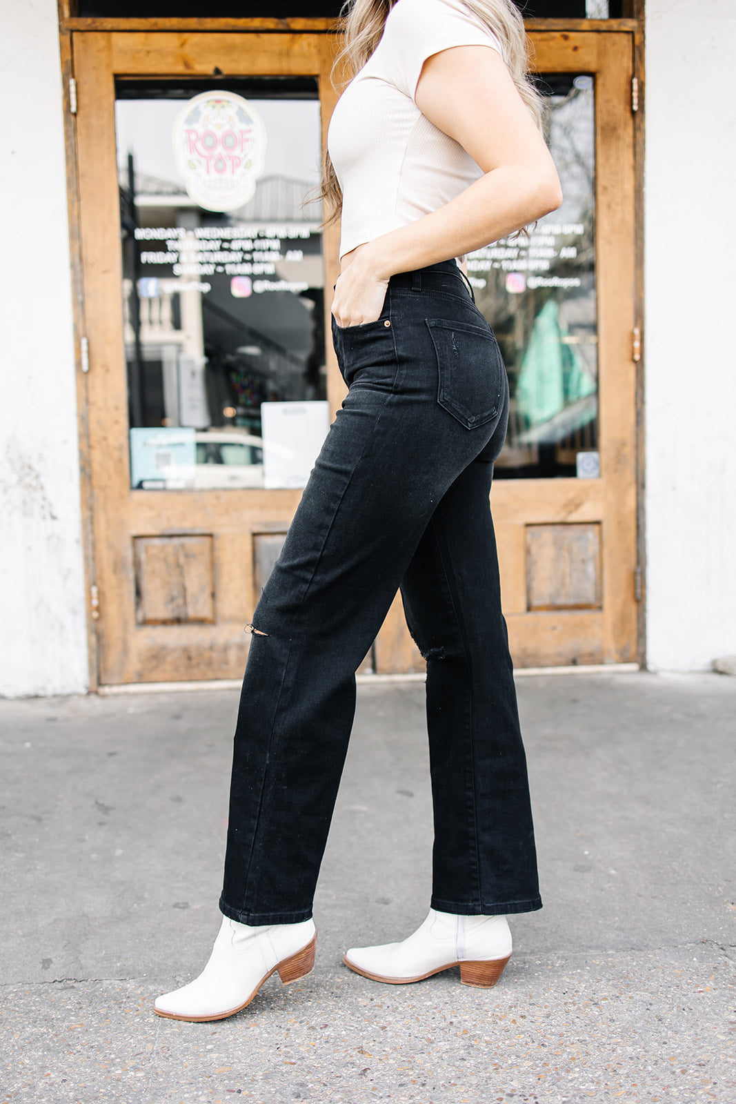 Ingrid High Rise Dad Jeans