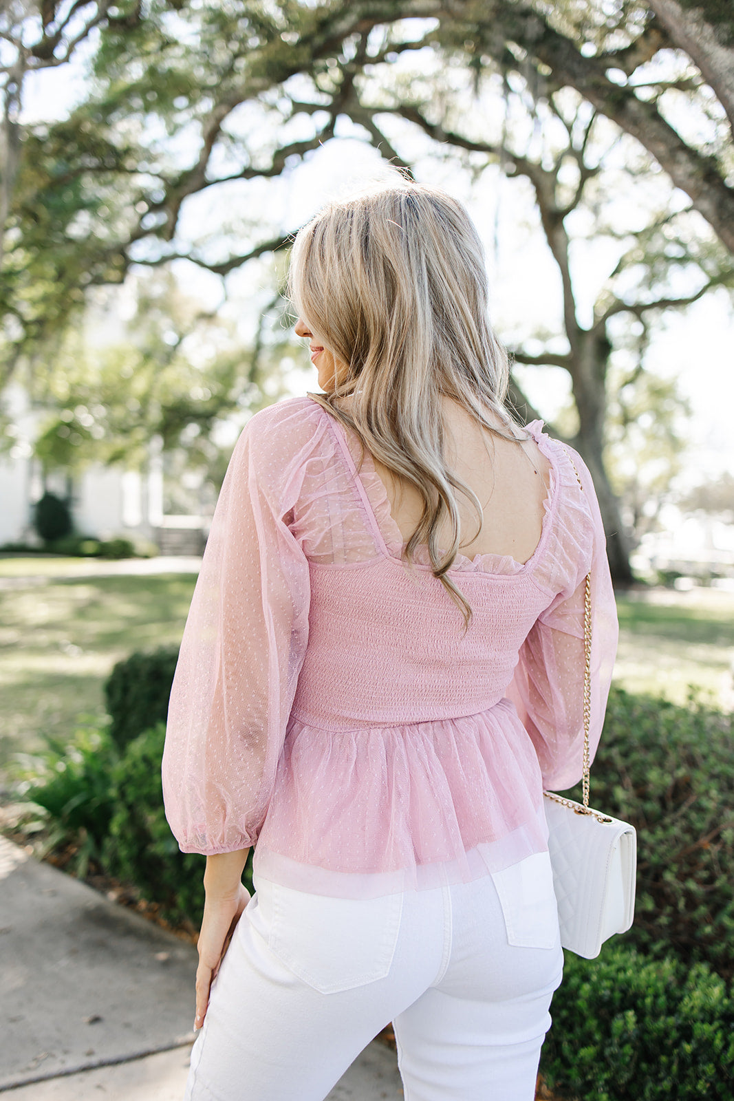 Forever Young Tulle Blouse