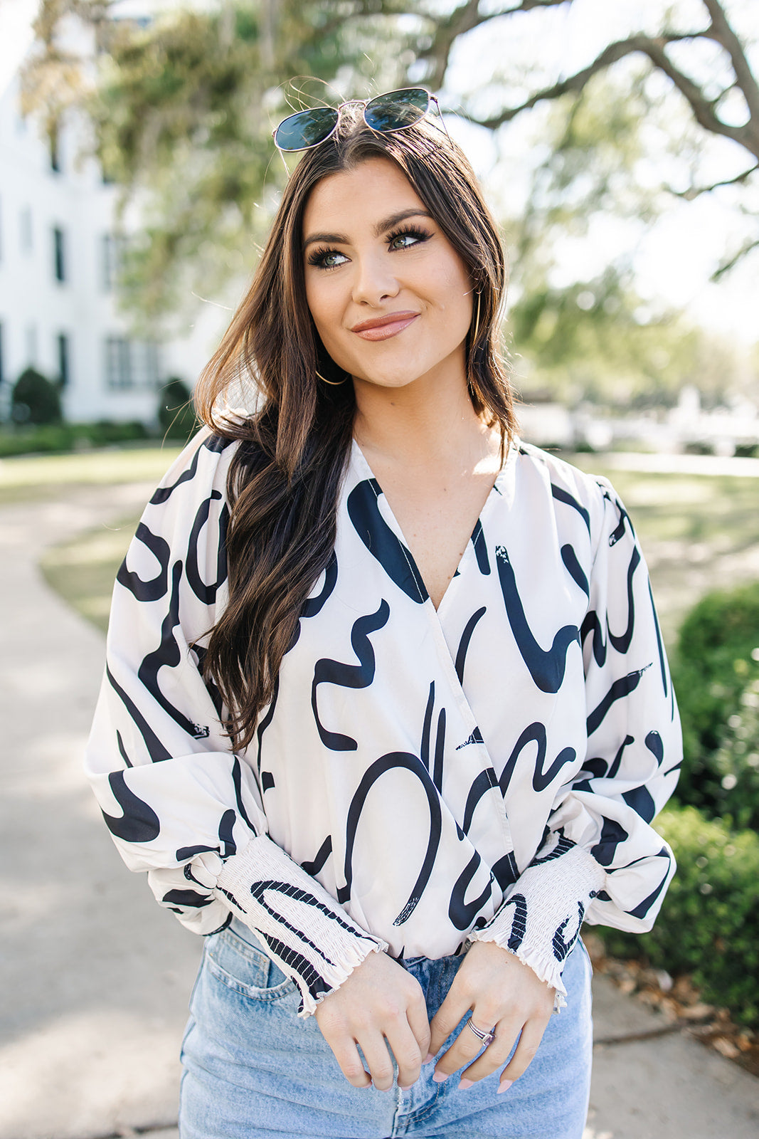 Graceful Ways Bodysuit Blouse