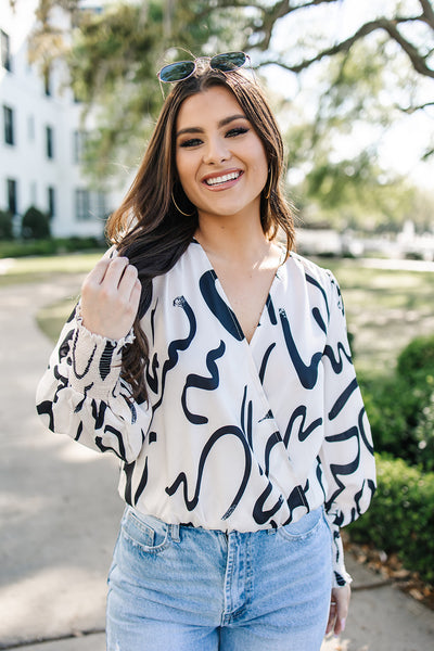 Graceful Ways Bodysuit Blouse