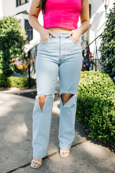 Waverly High Rise Dad Jeans