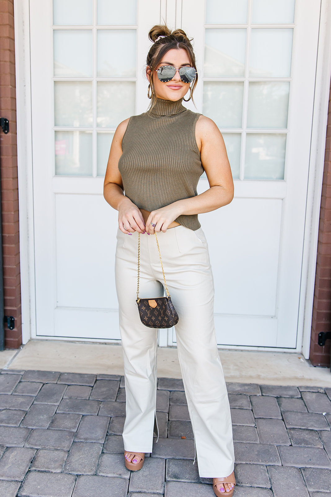 Struck My Soul Sweater Top (LAST ONE - SIZE X-SMALL)