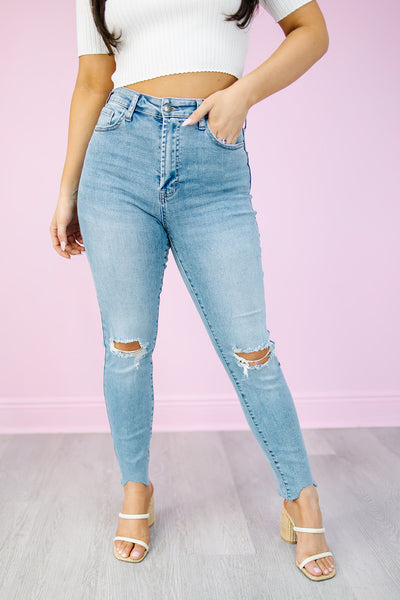 Carissa High Rise Skinny Jeans