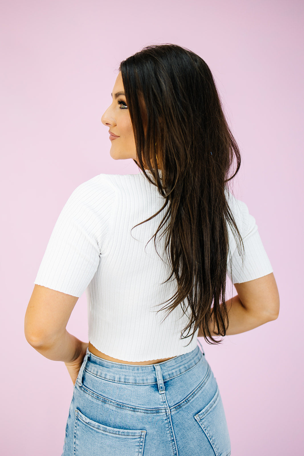 Begin With The Basics Crop Top (LAST ONE - SIZE SMALL)