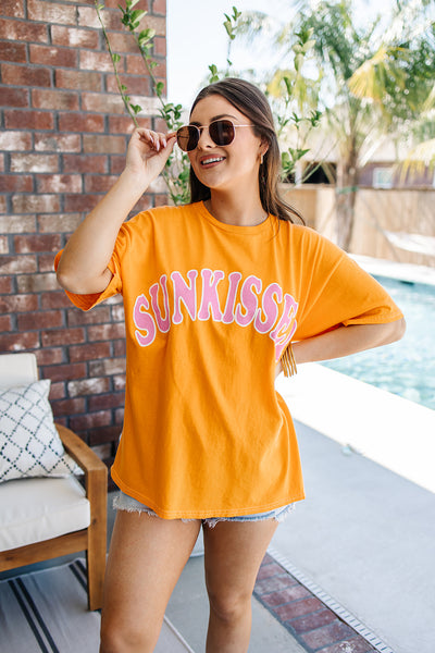 Groovy Sunkissed Graphic Top