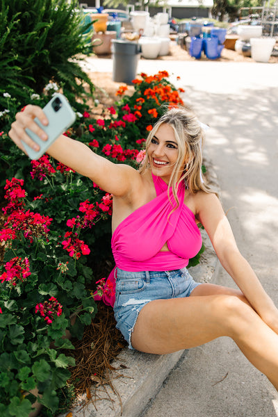Blooming With Confidence Halter Top