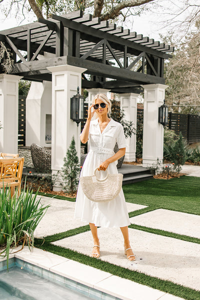 Serenity In Soho Midi Dress