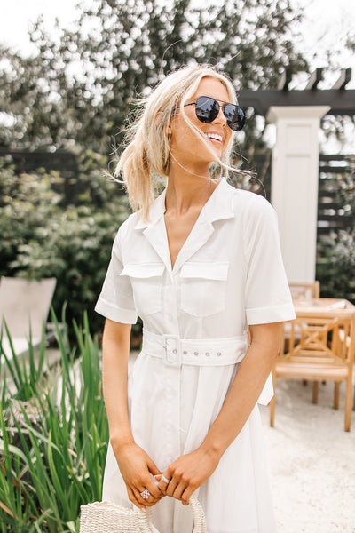 Serenity In Soho Midi Dress