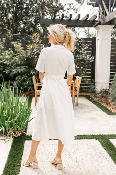 Serenity In Soho Midi Dress