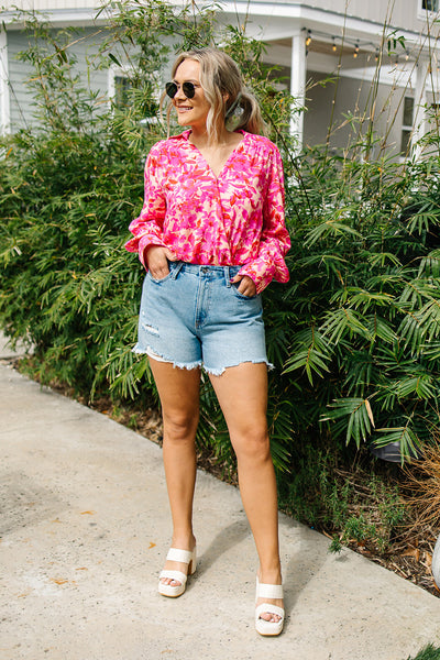 Hold That Thought Floral Bodysuit