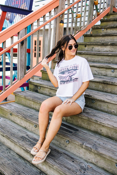 Welcome To Sunny State Graphic Top