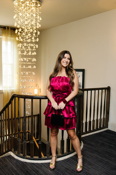 Kiss Me Slowly Strapless Dress