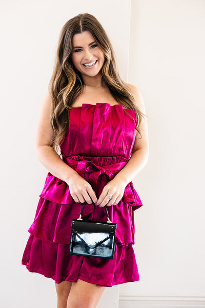 Kiss Me Slowly Strapless Dress