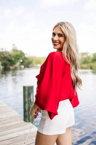 Fevered Dream Satin Top
