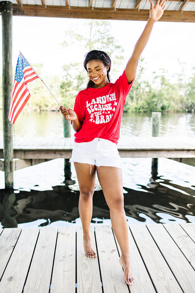 Land Of The Free Graphic Tee