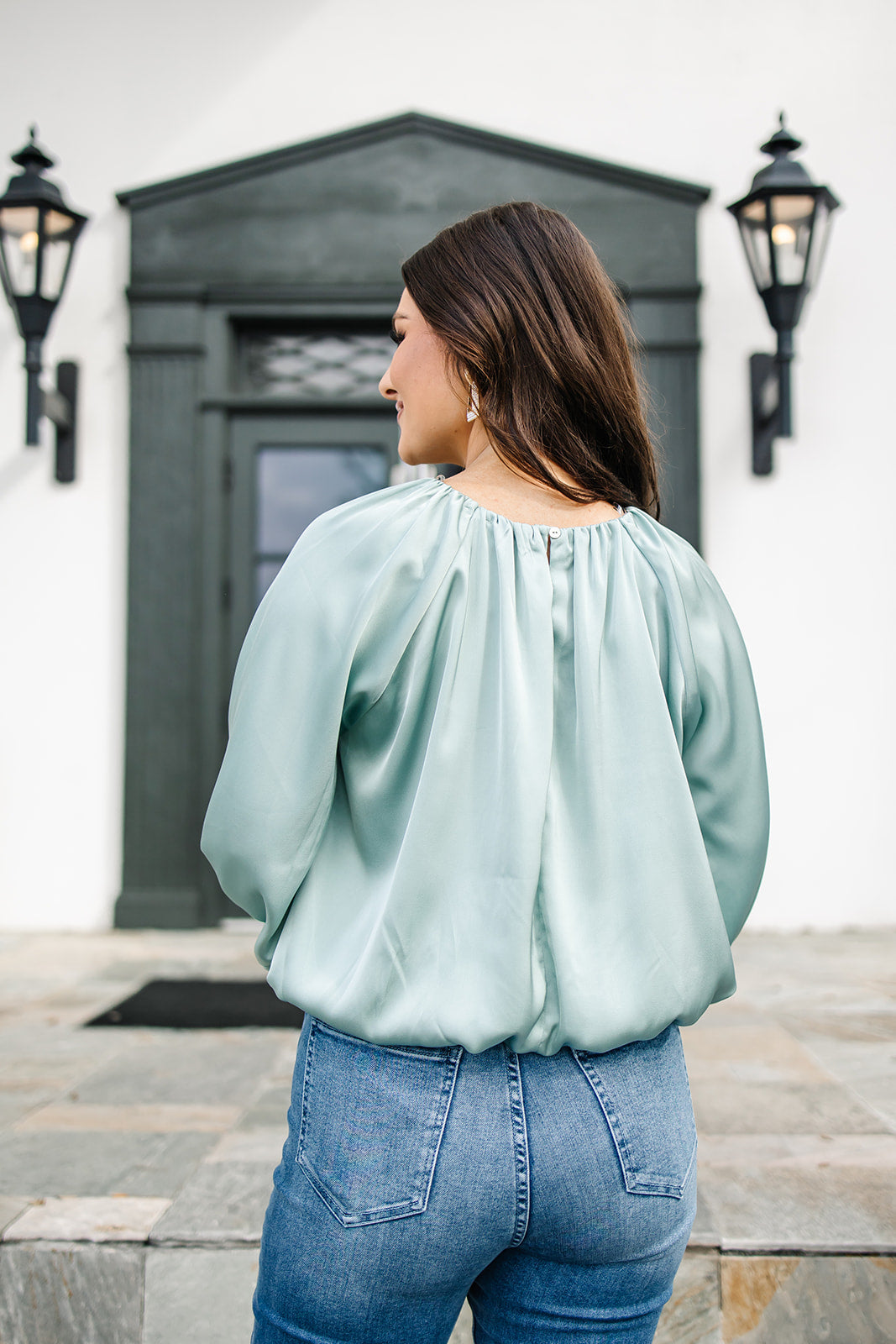Truly Thriving Satin Blouse