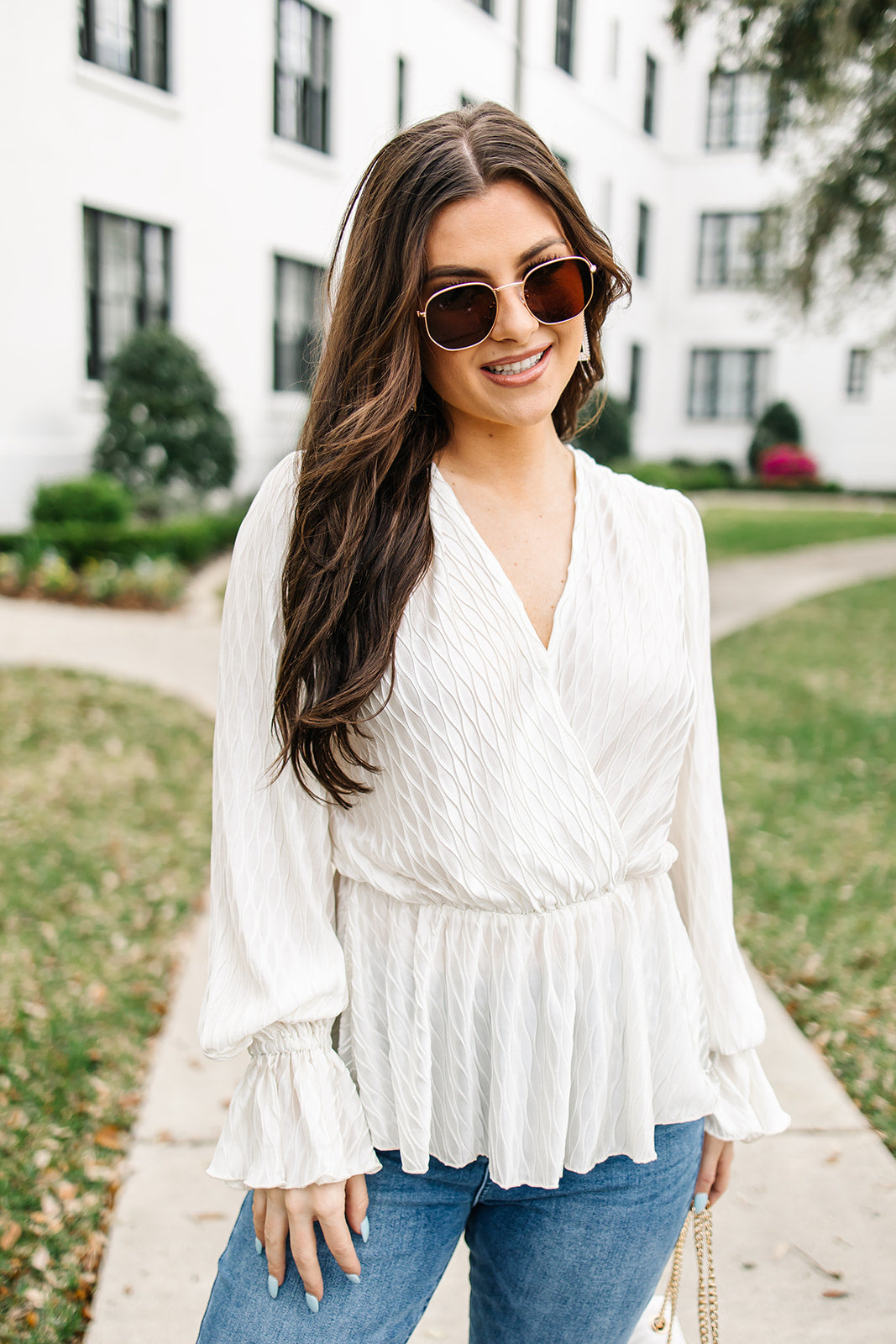 One In A Million Blouse (LAST ONE - SIZE MEDIUM)
