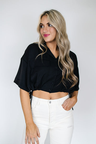 Living For Casual Crop Top