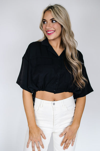 Living For Casual Crop Top